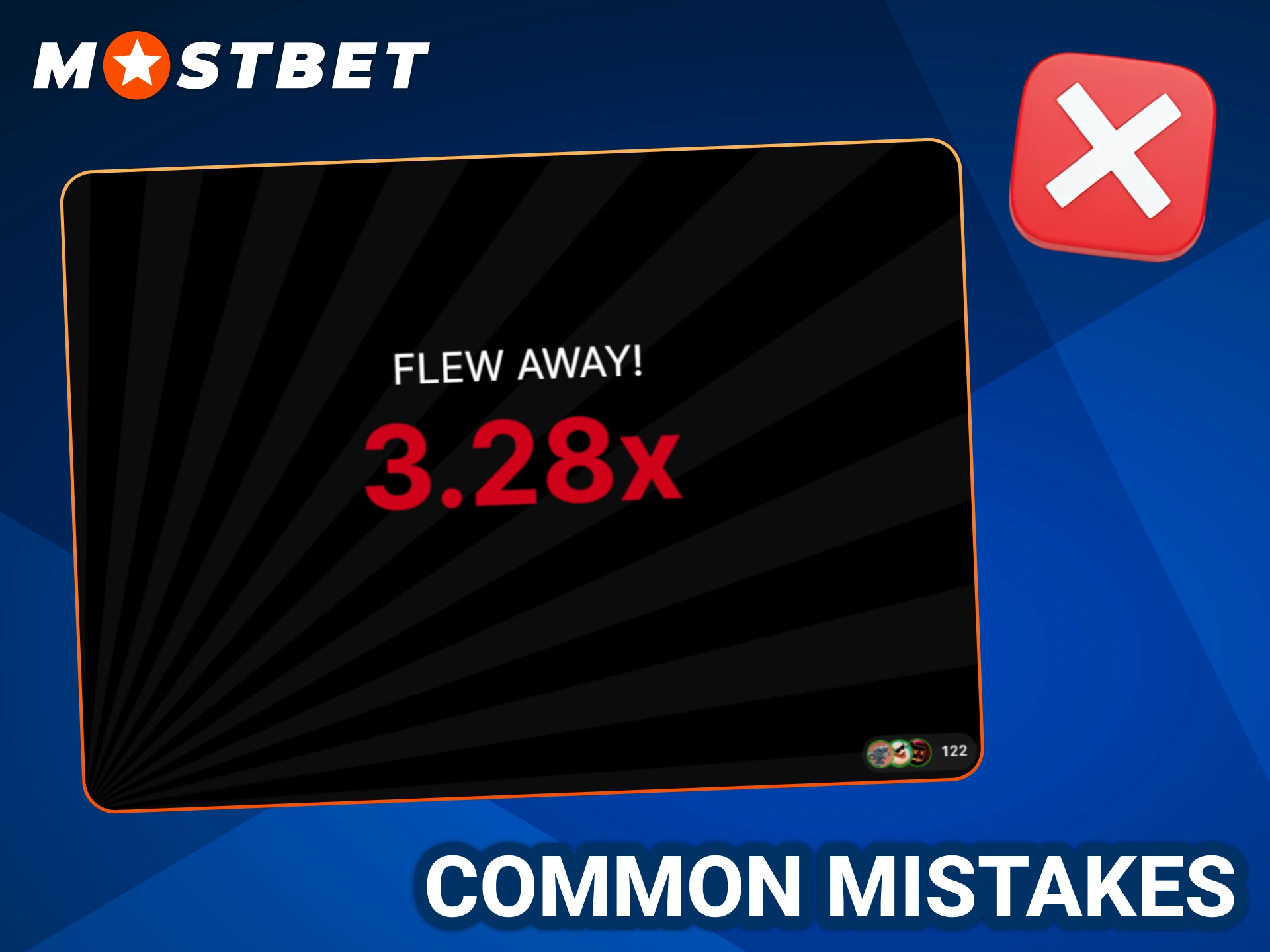 Try to avoid those mistakes to lose less at Aviator Mostbet.