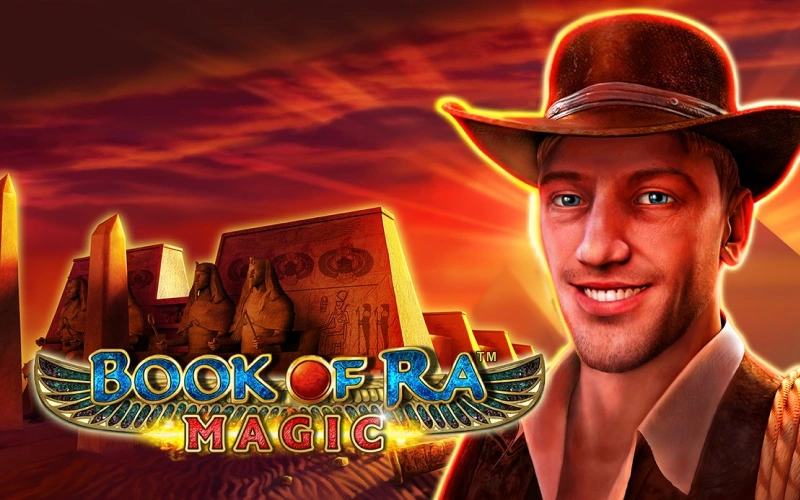 Visit ancient Egypt at Book of Ra Magic game at Mostbet.