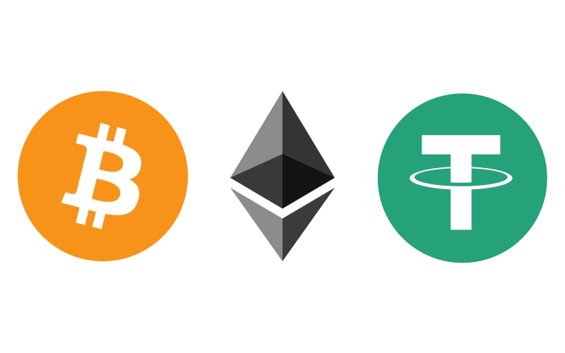 Deposit with many different crypto options at Mostbet.