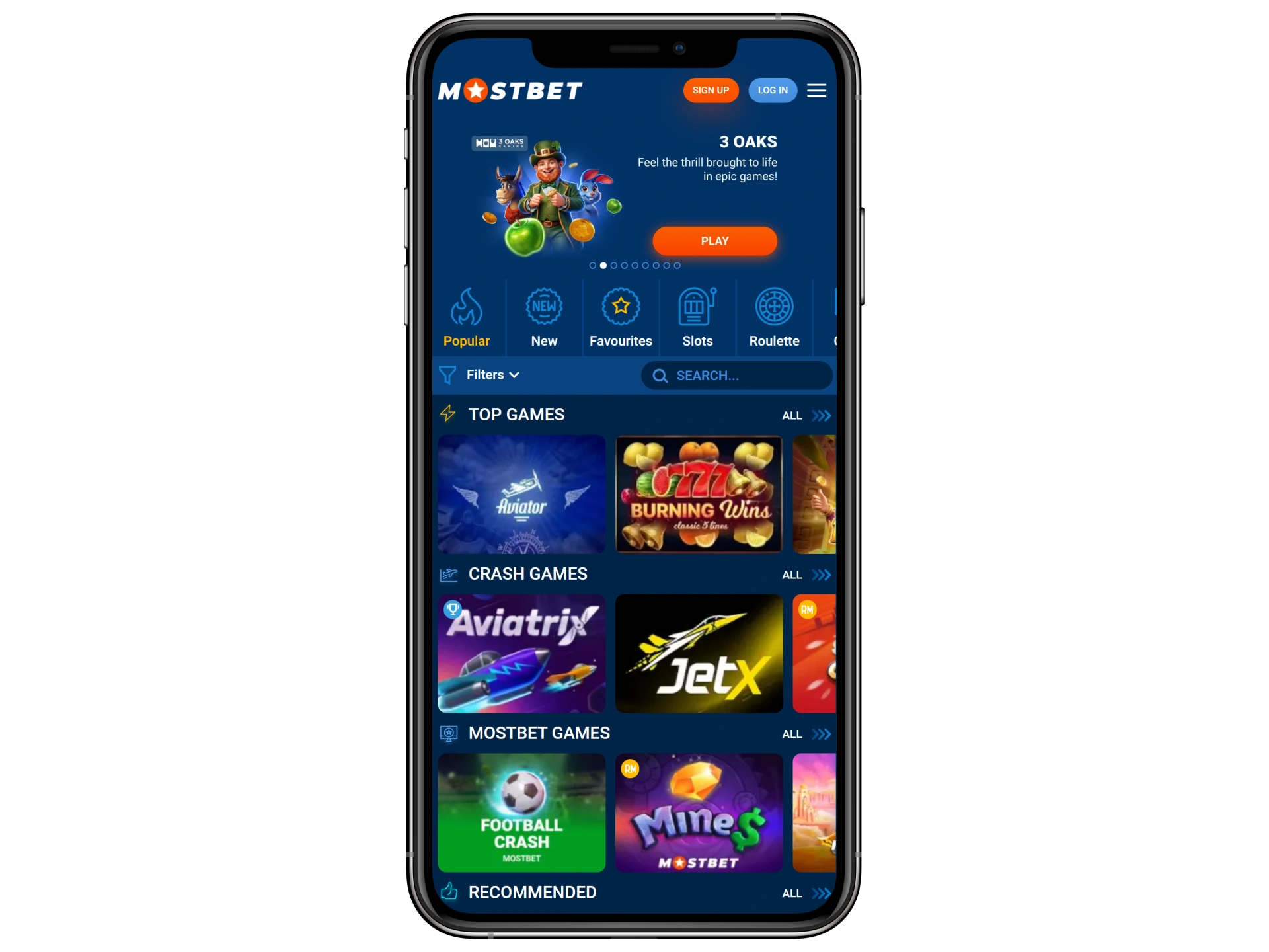 Play casino games at Mostbet with official Mostbet iOS app.
