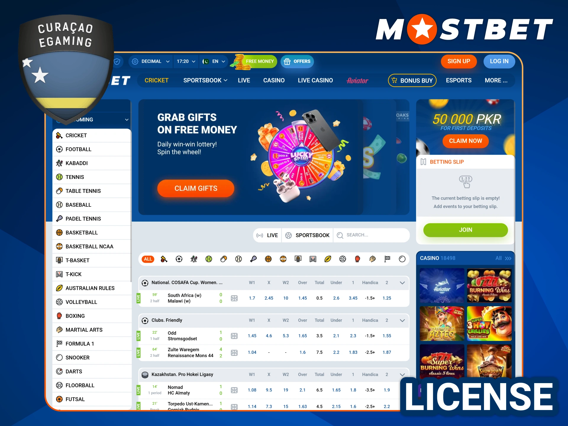 Choose only verified platforms to gamble like Mostbet Pakistan.